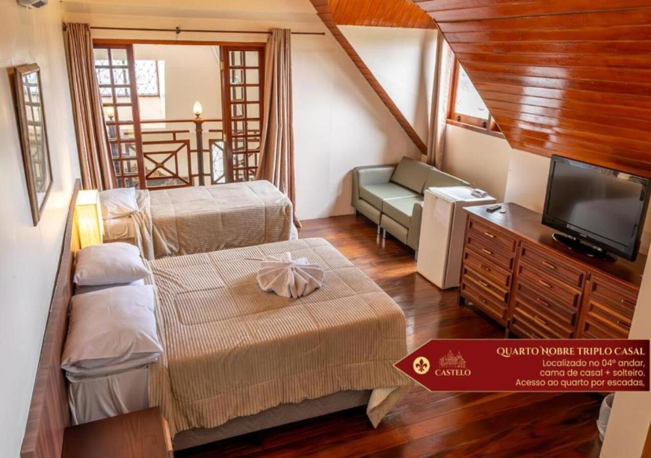 Hotel Castelo Nacional Inn Campos do Jordão Zewnętrze zdjęcie