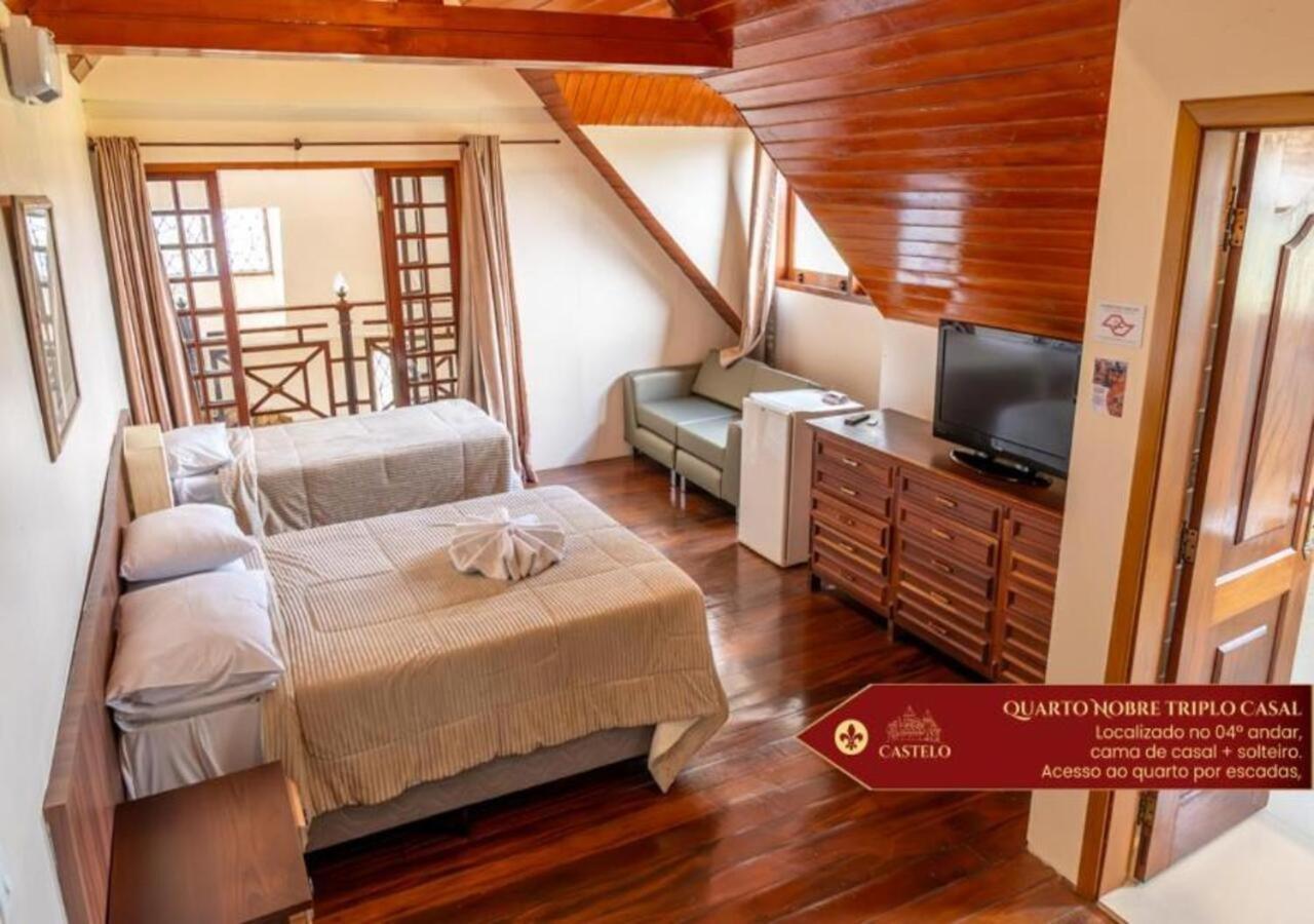 Hotel Castelo Nacional Inn Campos do Jordão Zewnętrze zdjęcie